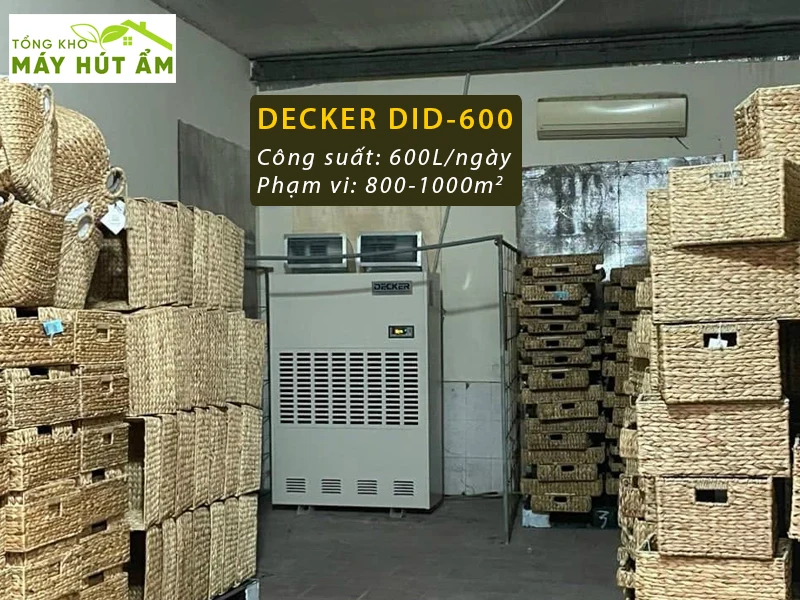 máy hút ẩm công nghiệp decker did-600
