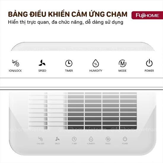 máy hút ẩm fujihome dh20nw