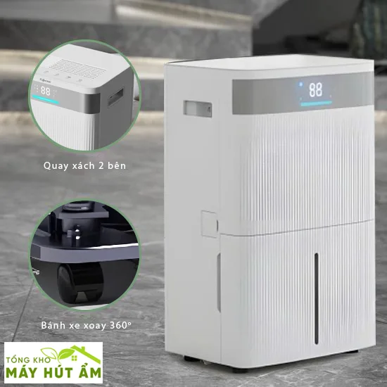 máy hút ẩm fujihome dh20nw