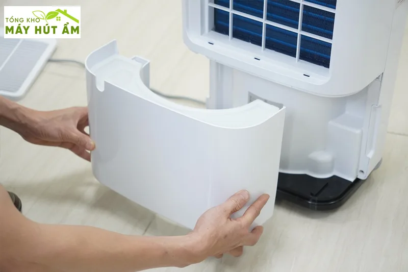 máy hút ẩm fujihome dh25w-hepa
