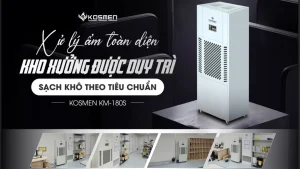Tầm quan trọng của máy hút ẩm trong hoạt động sản suất công nghiệp