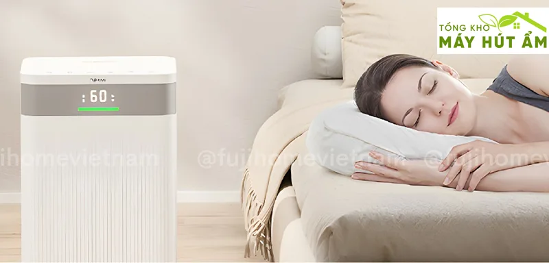 máy hút ẩm fujihome dh12nw