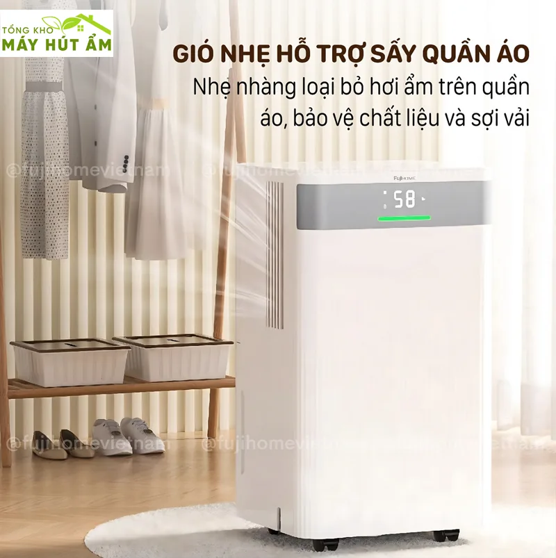 máy hút ẩm fujihome dh12nw