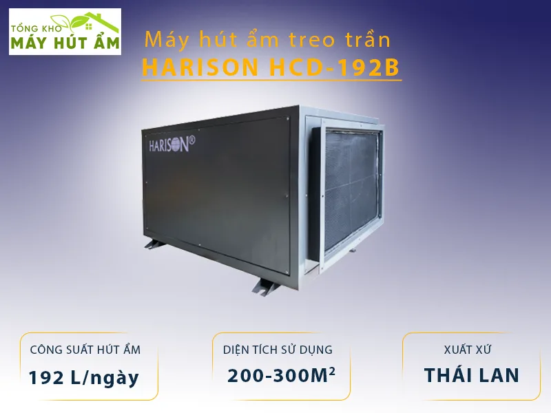 máy hút ẩm Harison HCD-192B