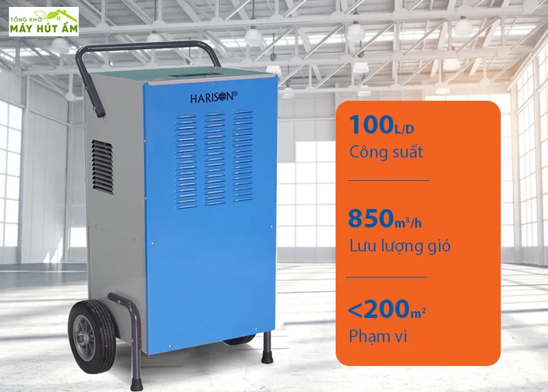 máy hút ẩm harison hd-100bm