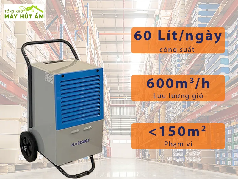 máy hút ẩm harison hd-60b
