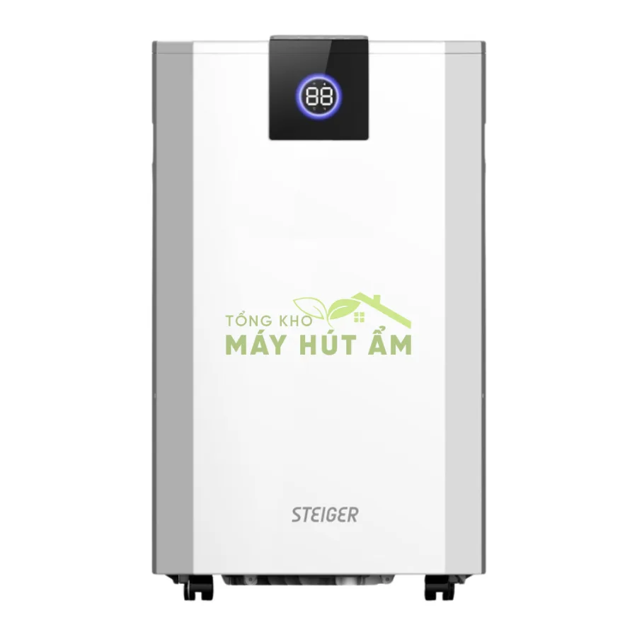 Máy hút ẩm Steiger STG-855BW (55L/Ngày) Máy hút ẩm Steiger STG-855BW