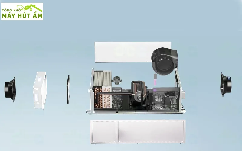 Máy hút ẩm - Tổng kho máy hút ẩm máy hút ẩm kosmen km-26e