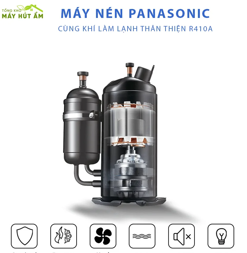 Máy hút ẩm - Tổng kho máy hút ẩm MÁY HÚT ẨM TREO TRẦN KOSMEN KM-26E