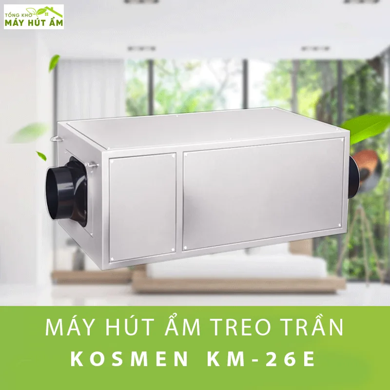 Máy hút ẩm - Tổng kho máy hút ẩm máy hút ẩm treo trần kosmen km-26e