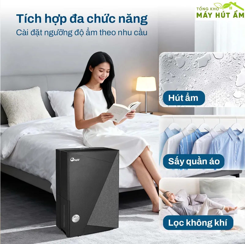 máy hút ẩm fujie hm-924ed