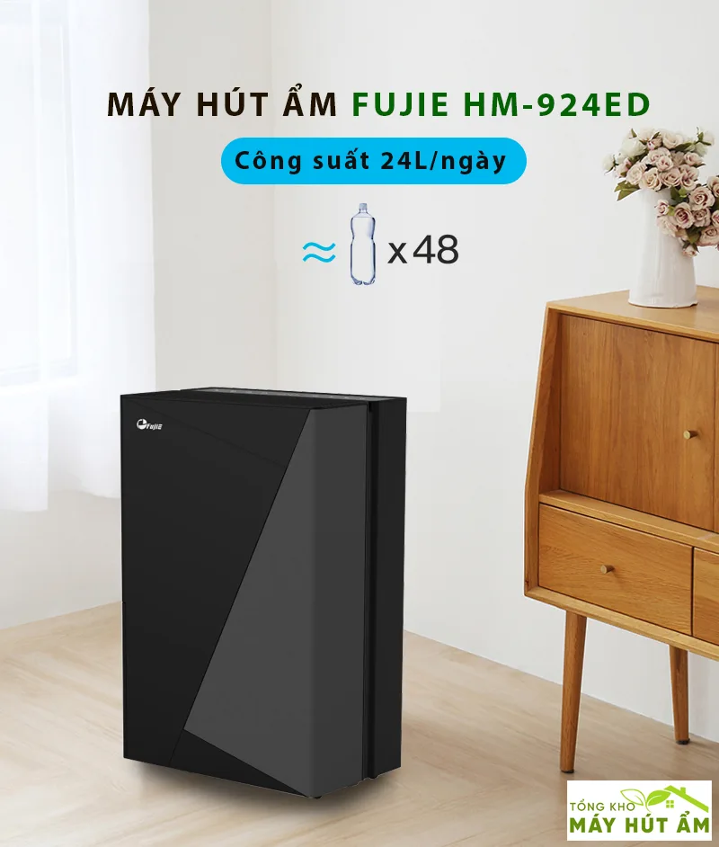 máy hút ẩm fujie HM-924ed