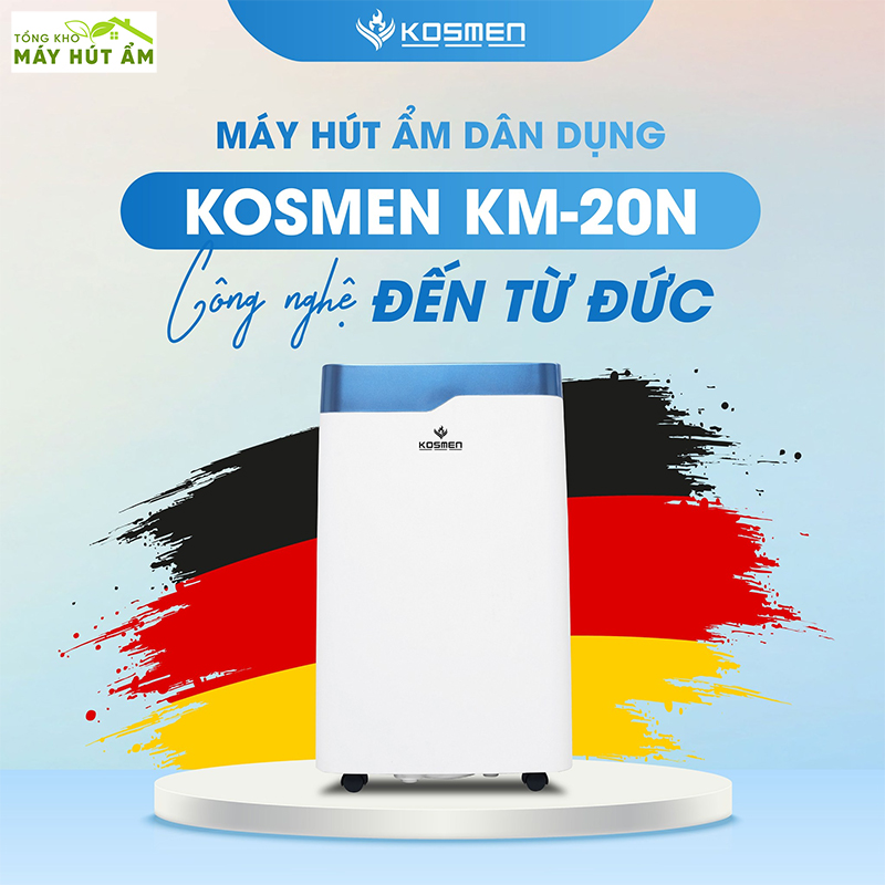 máy hút ẩm kosmen km-20n