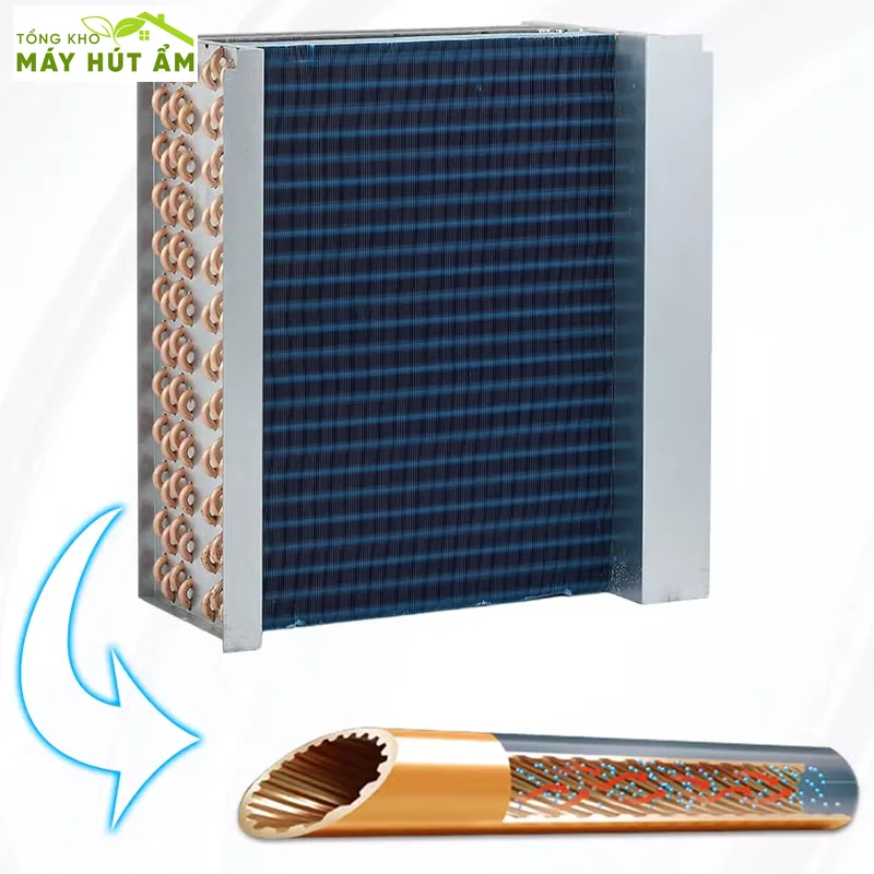 Máy hút ẩm - Tổng kho máy hút ẩm Máy hút ẩm công nghiệp FUJIE ACD7S