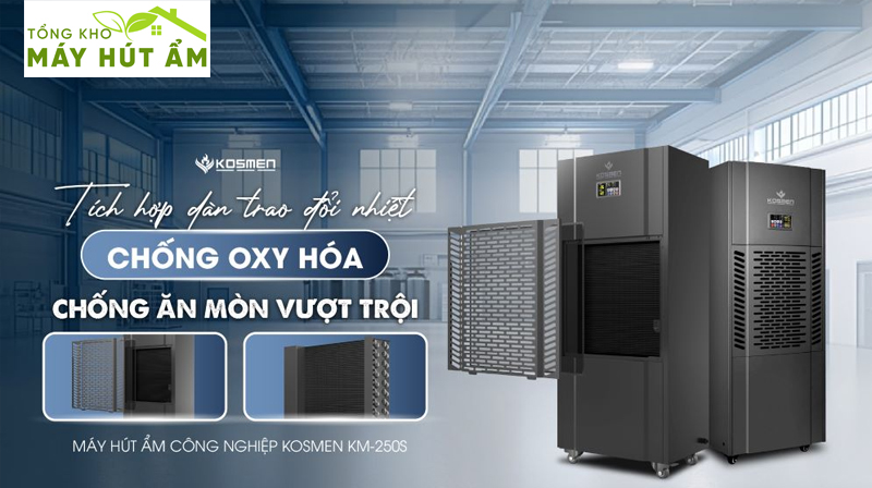 máy hút ẩm công nghiệp kosmen km-250s