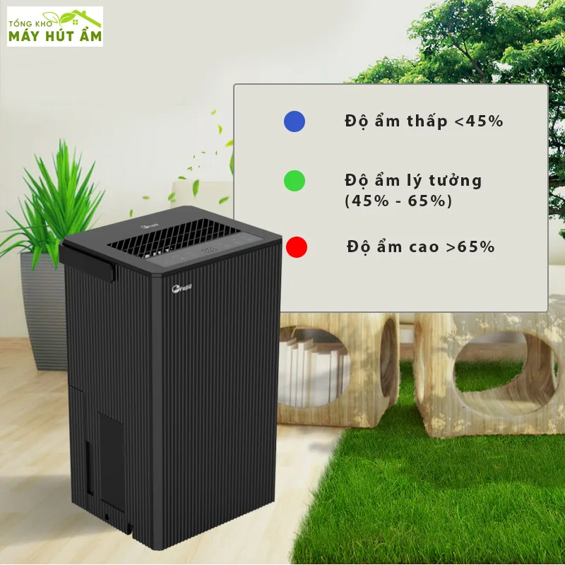 máy hút ẩm fujie hm-912ed