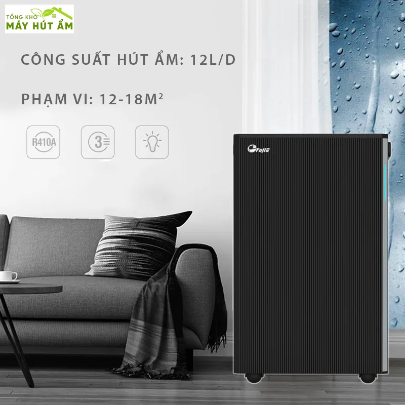 MÁY HÚT ẨM FUJIE HM-912ED
