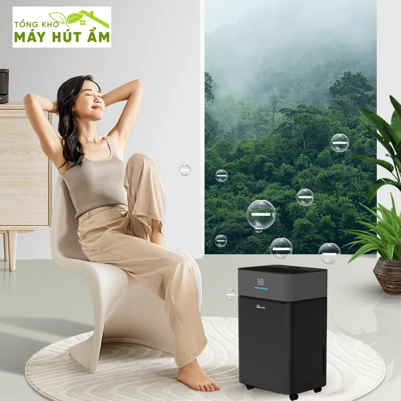 máy hút ẩm fujie hm-916ed