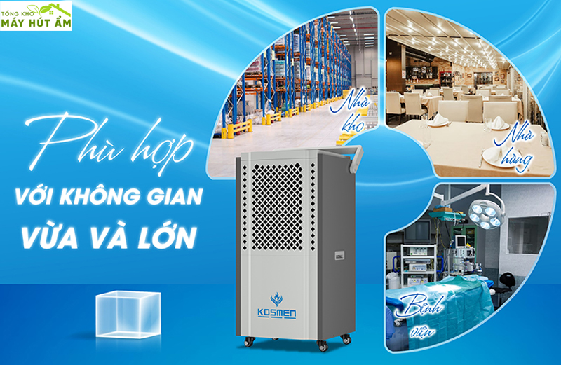 máy hút ẩm công nghiệp kosmen km-150s