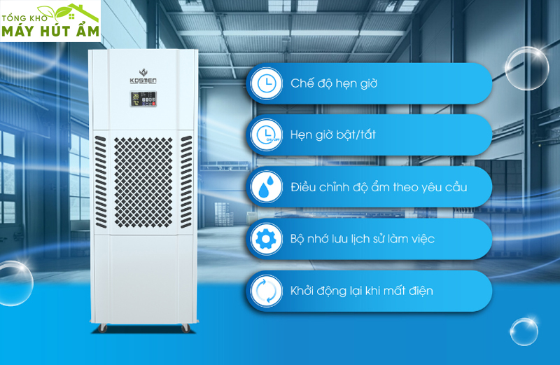 máy hút ẩm kosmen km-180s