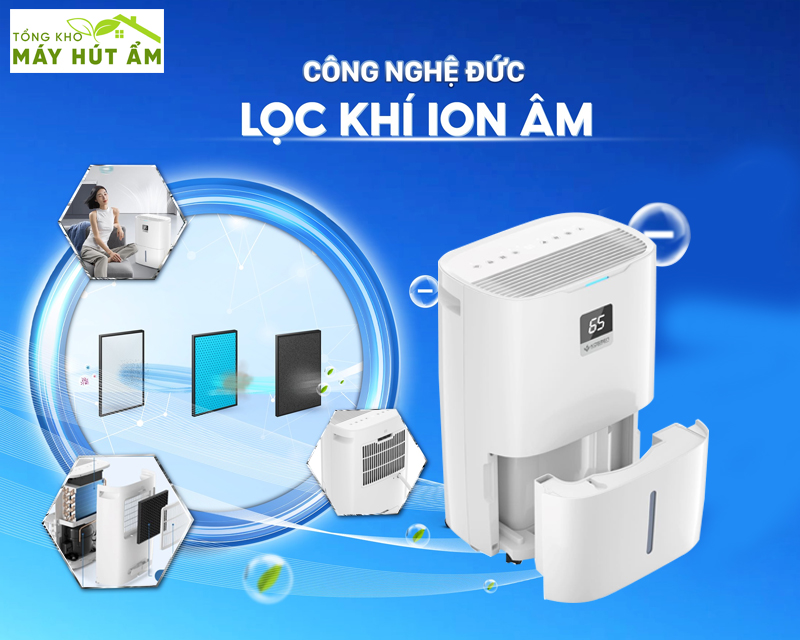 máy hút ẩm kosmen km-25n