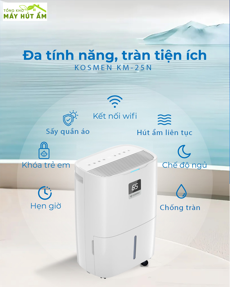 MÁY HÚT ẨM KOSMEN KM-25N