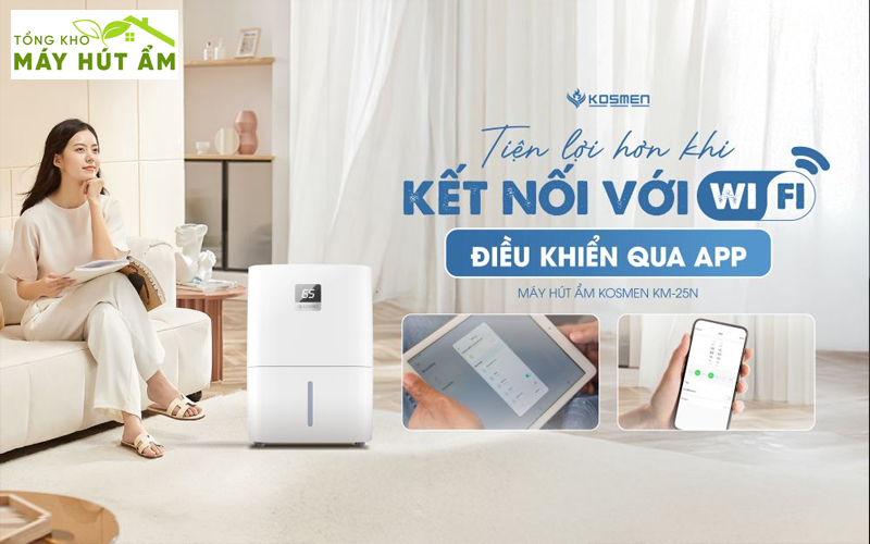 máy hút ẩm kosmen km-25n