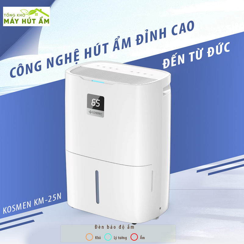 máy hút ẩm kosmen km-25n