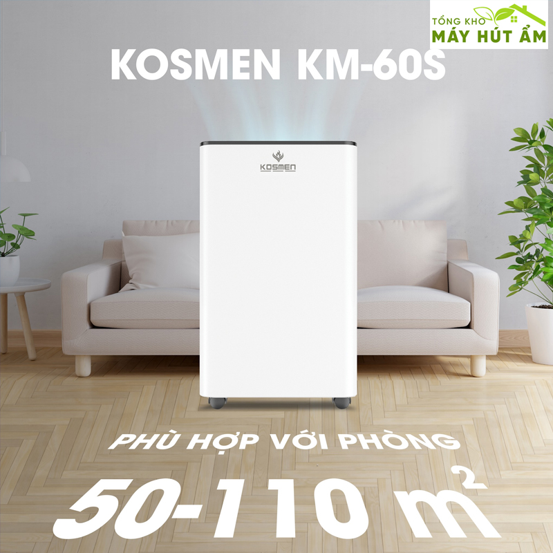 máy hút ẩm kosmen km-60s