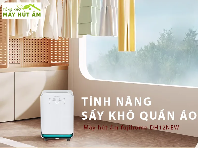 máy hút ẩm fujihome dh12new