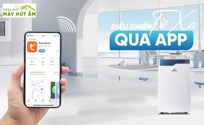 cách sử dụng máy hút ẩm