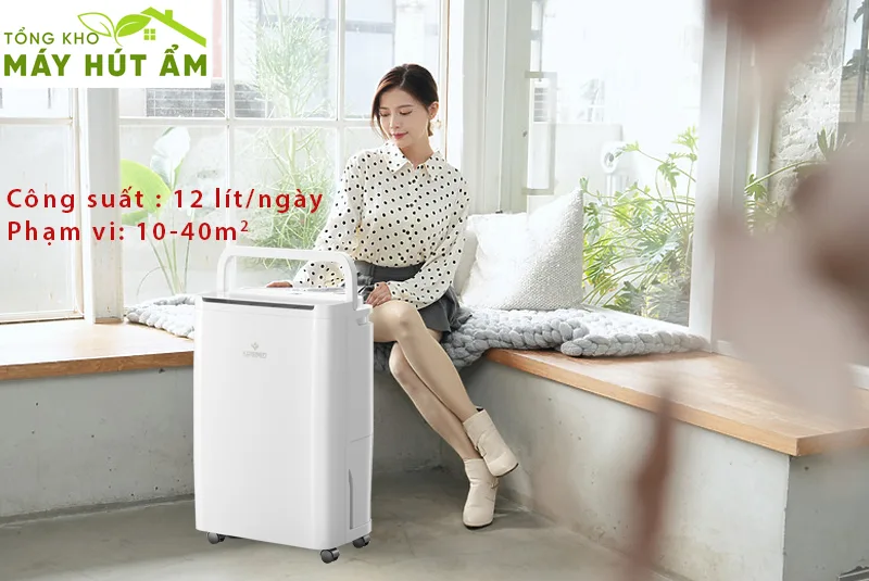 máy hút ẩm kosmen 12W