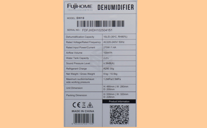 Máy hút ẩm - Tổng kho máy hút ẩm máy hút ẩm fujihome made in china