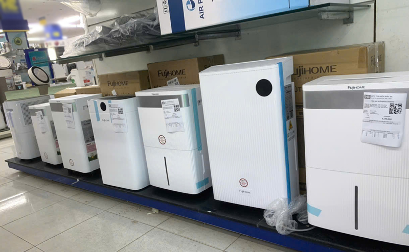 xuất xứ máy hút ẩm fujihome