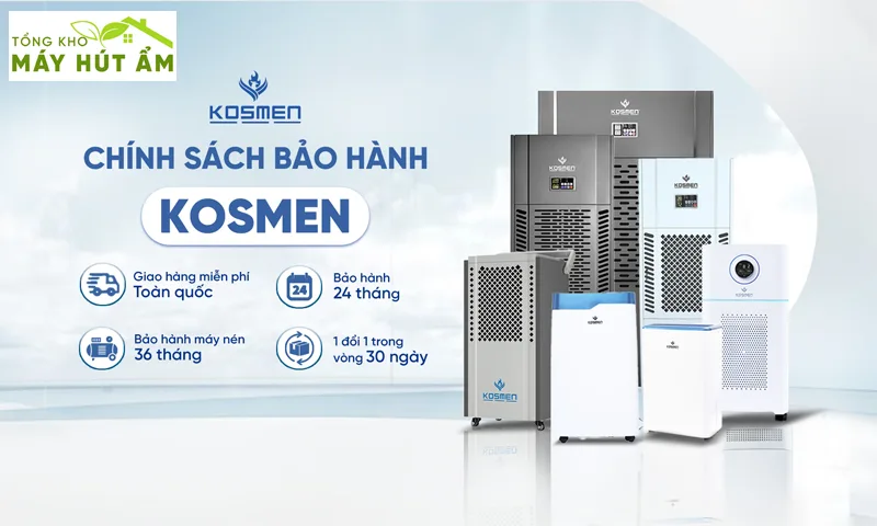 công suất máy hút ẩm