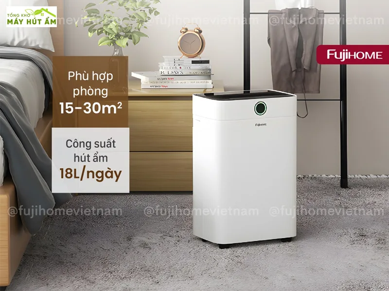 công suất máy hút ẩm