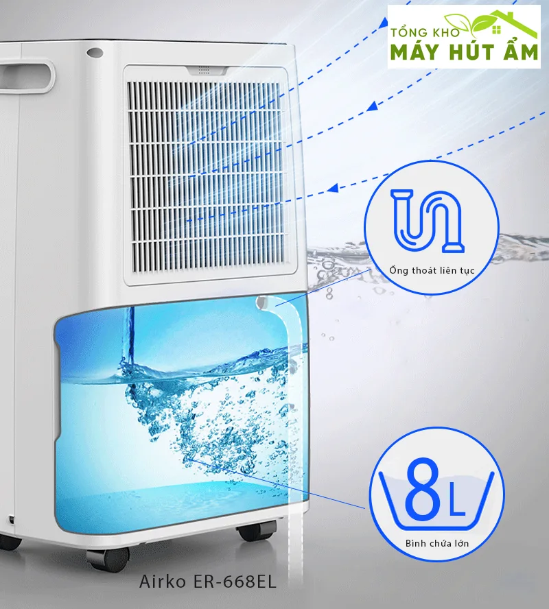 máy hút ẩm airko er-668el