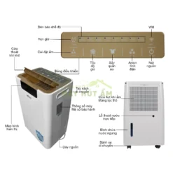 Máy hút ẩm Airko ER-668EL (68L/Ngày)